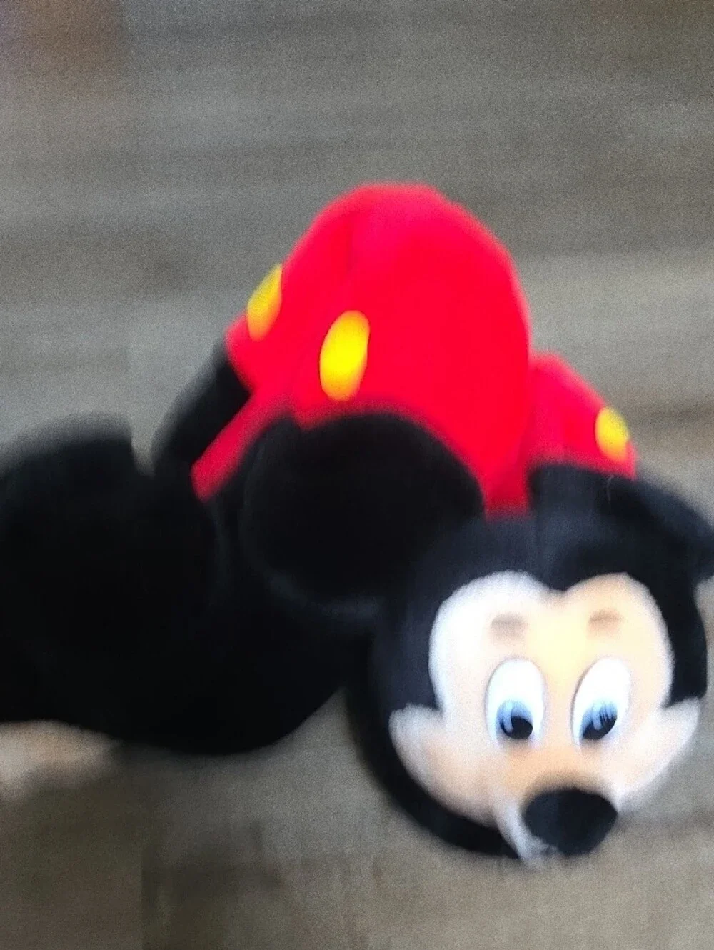Vintage Disney Mickey Mouse Slippers